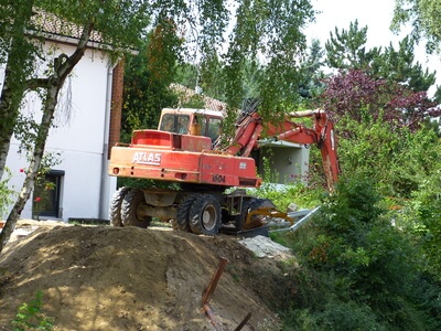 Bagger bei der Arbeit Bagger bei der Arbeit (C)Hartmut910 Pixelio
